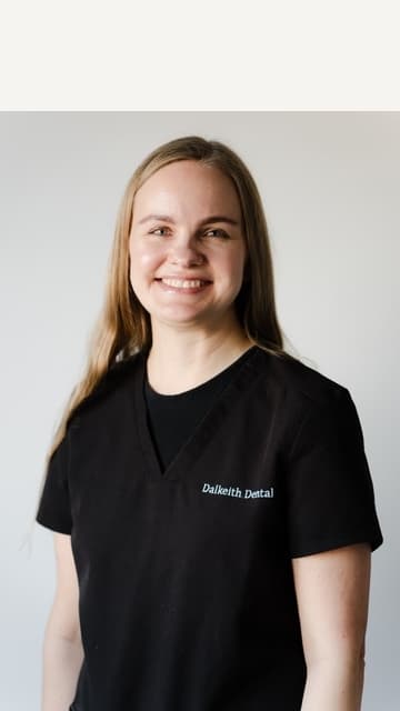 Kelsie, Senior Dental Assistant and Front Office Co-ordinator at Dalkeith Dental