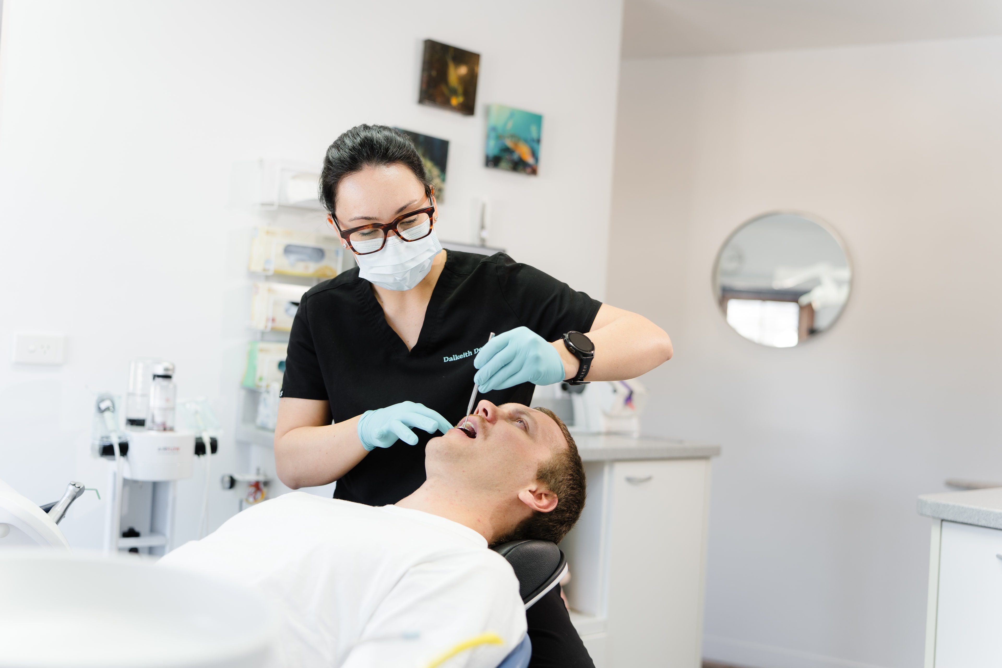 Dental Implants vs Bridges assessment during an appointment at Dalkeith Dental