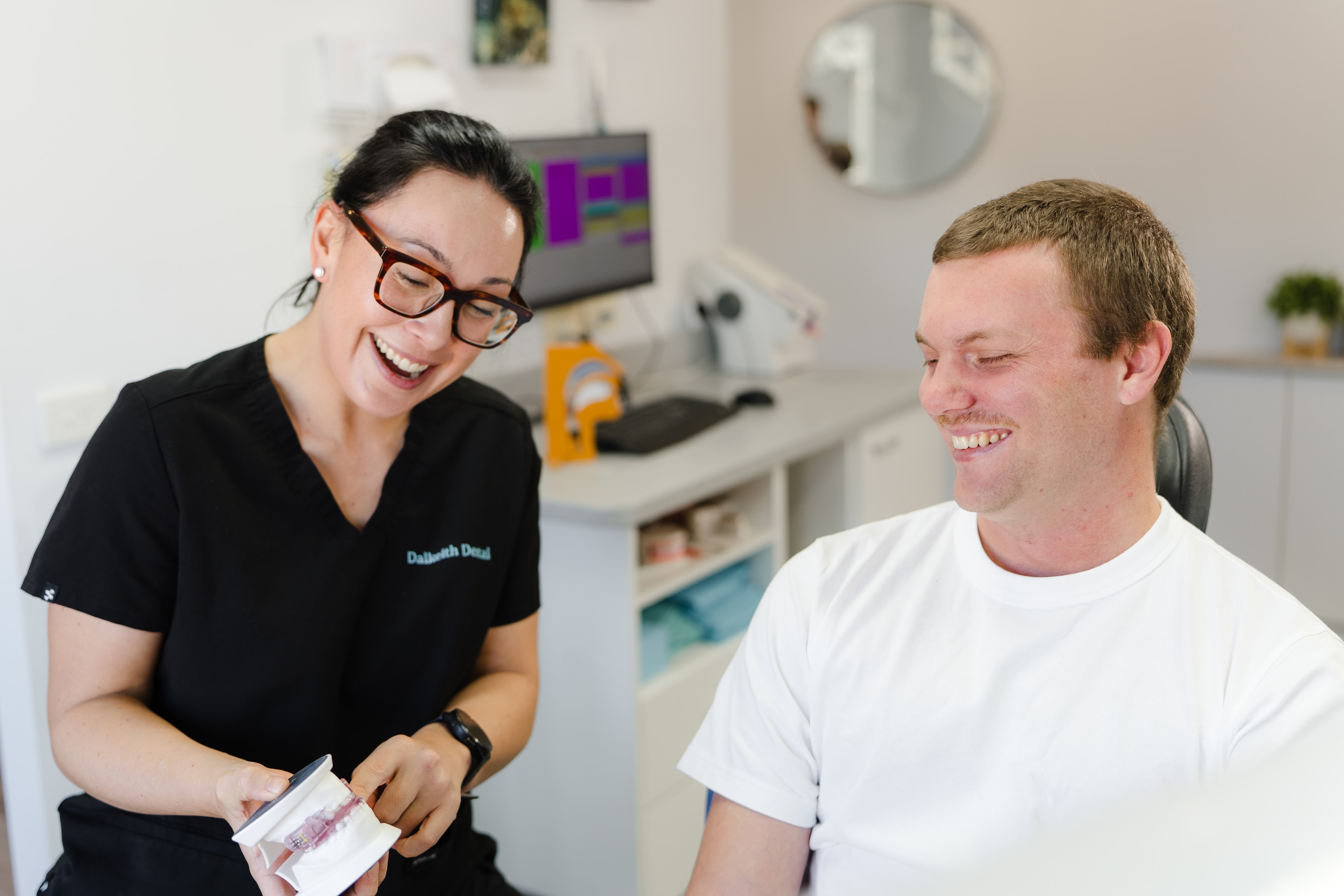 Snoring and Sleep Apnoea Appliances treatment planning conversation at Dalkeith Dental