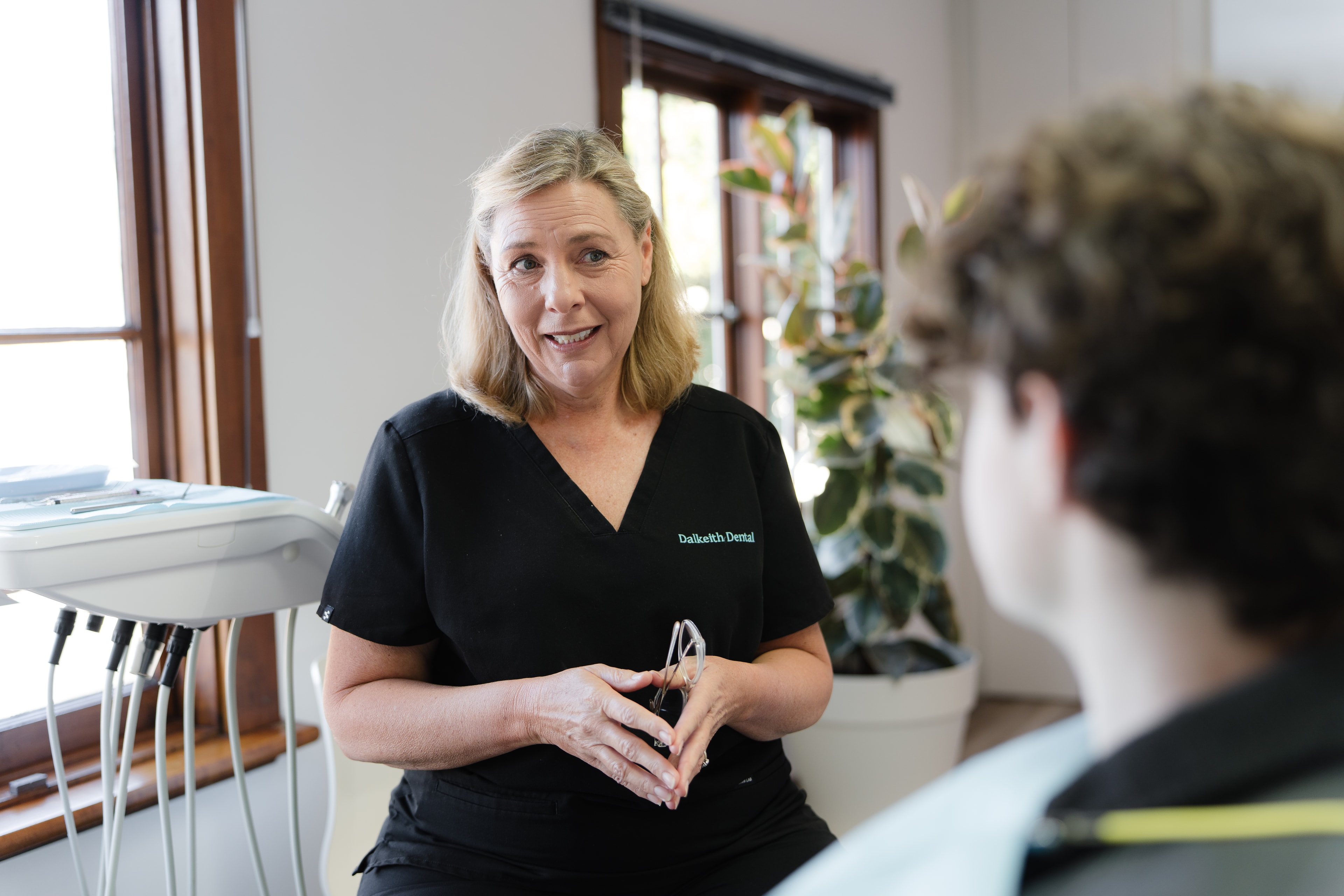 General Dentistry appointment starts with a discussion at Dalkeith Dental