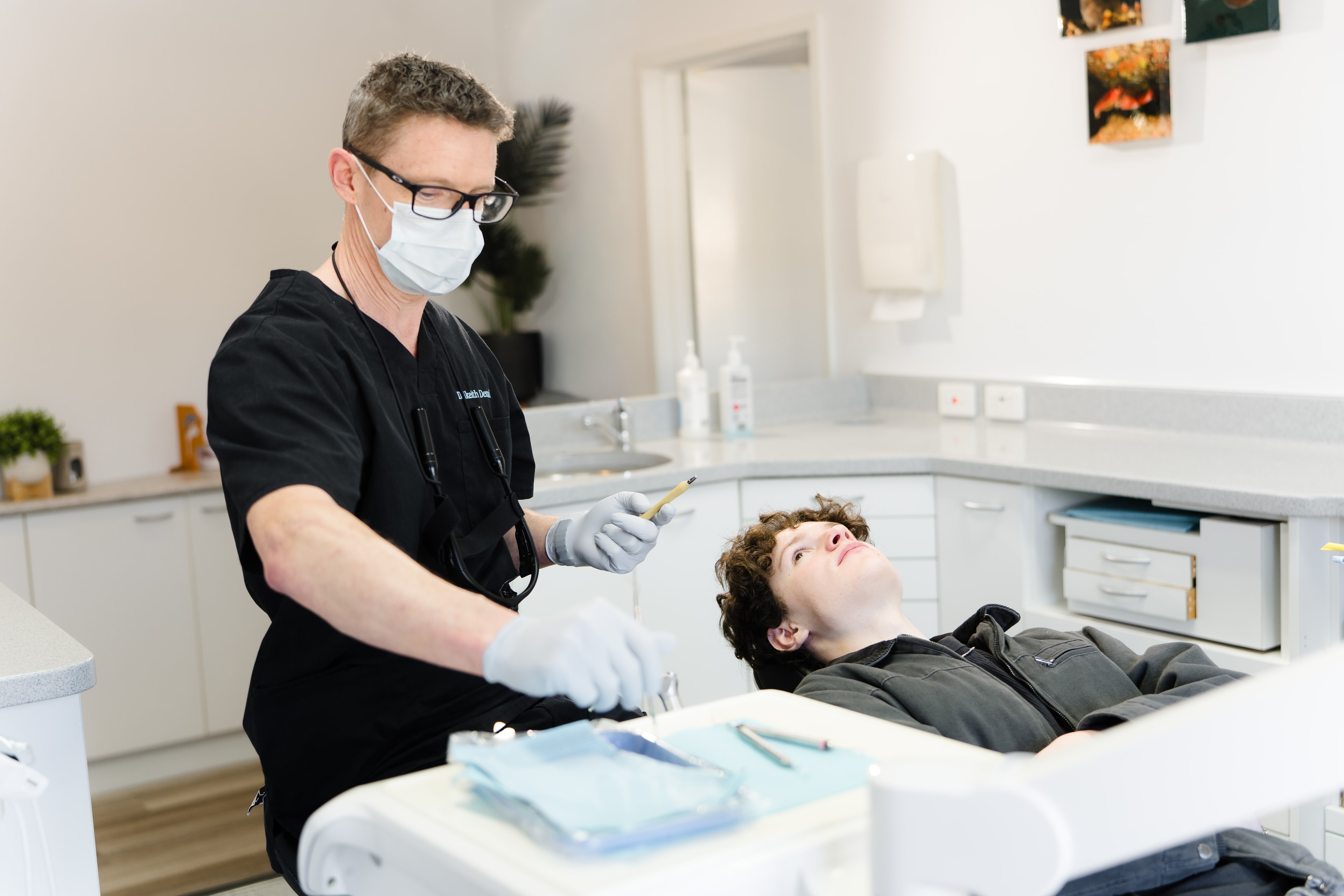Sedation Dentistry appointment starts with a discussion at Dalkeith Dental