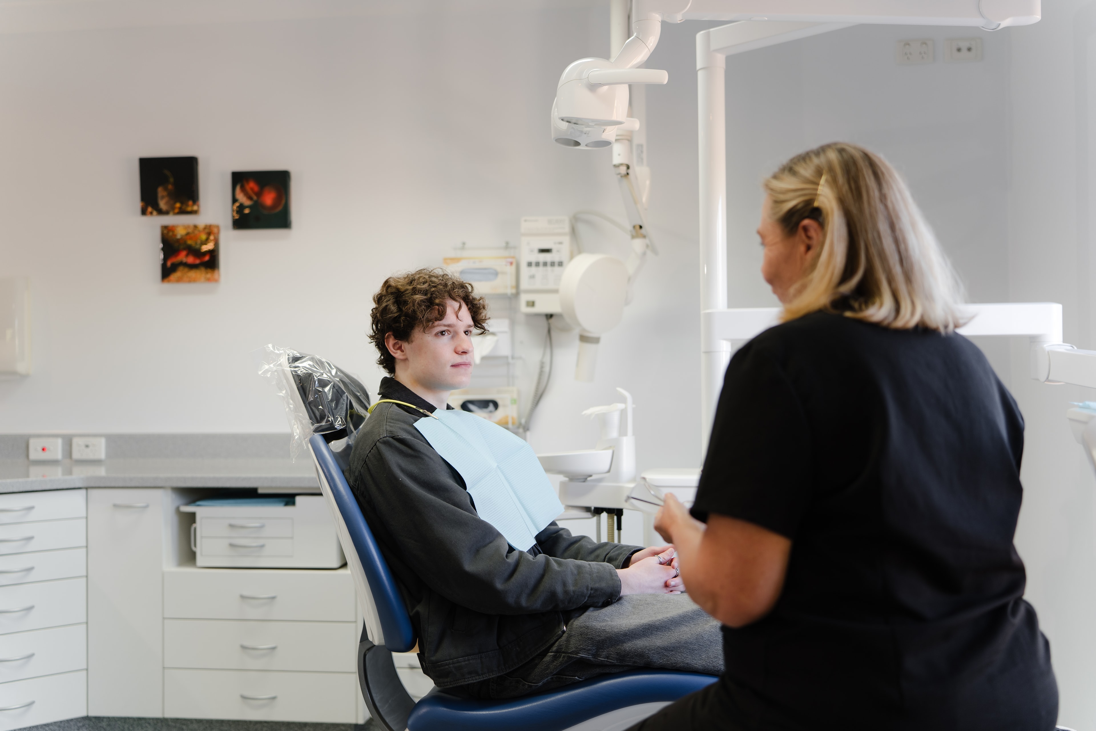 Nervous Patients appointment starts with a discussion at Dalkeith Dental