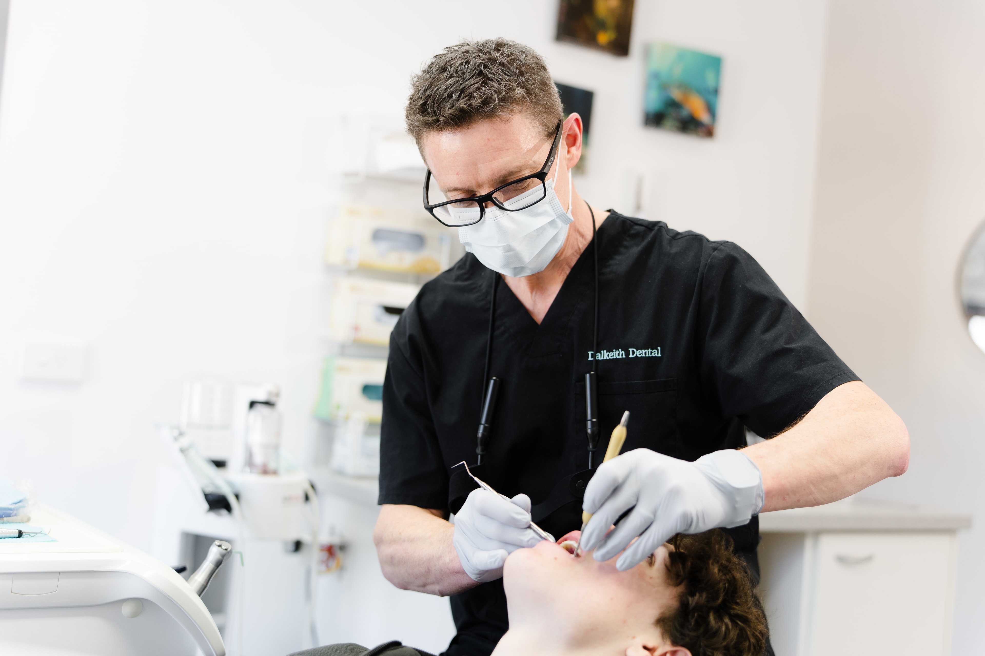 Adult Orthodontics assessment during an appointment at Dalkeith Dental