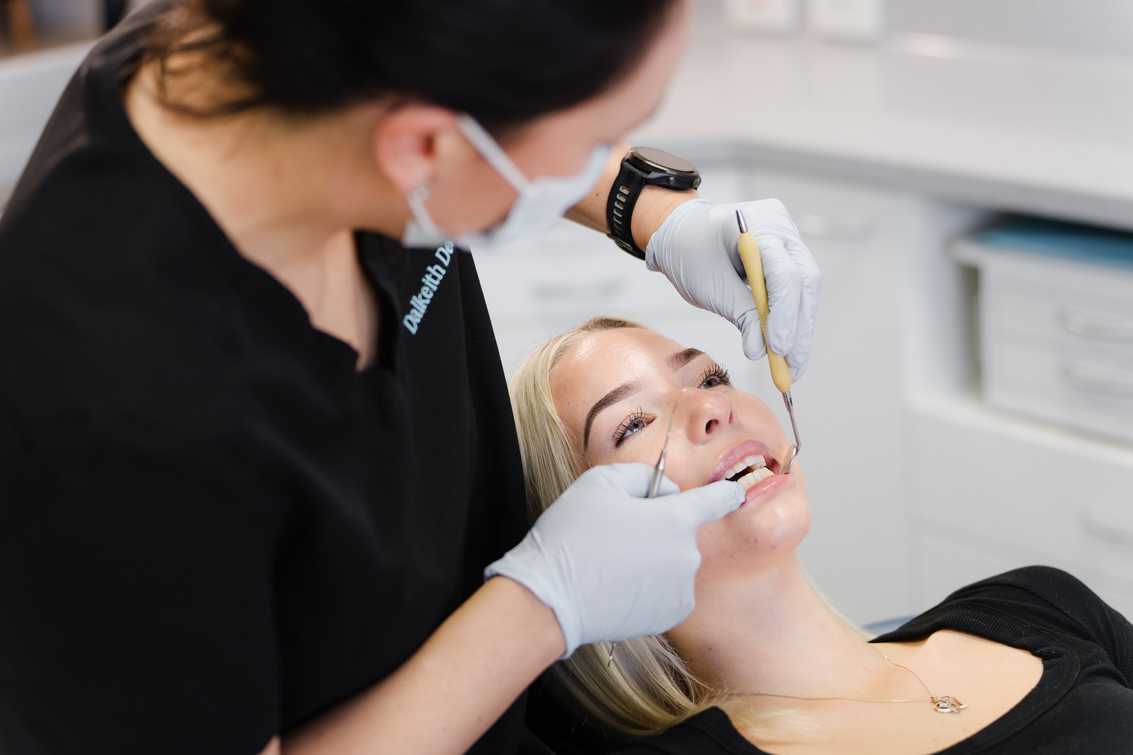 Orthodontics appointment starts with a discussion at Dalkeith Dental