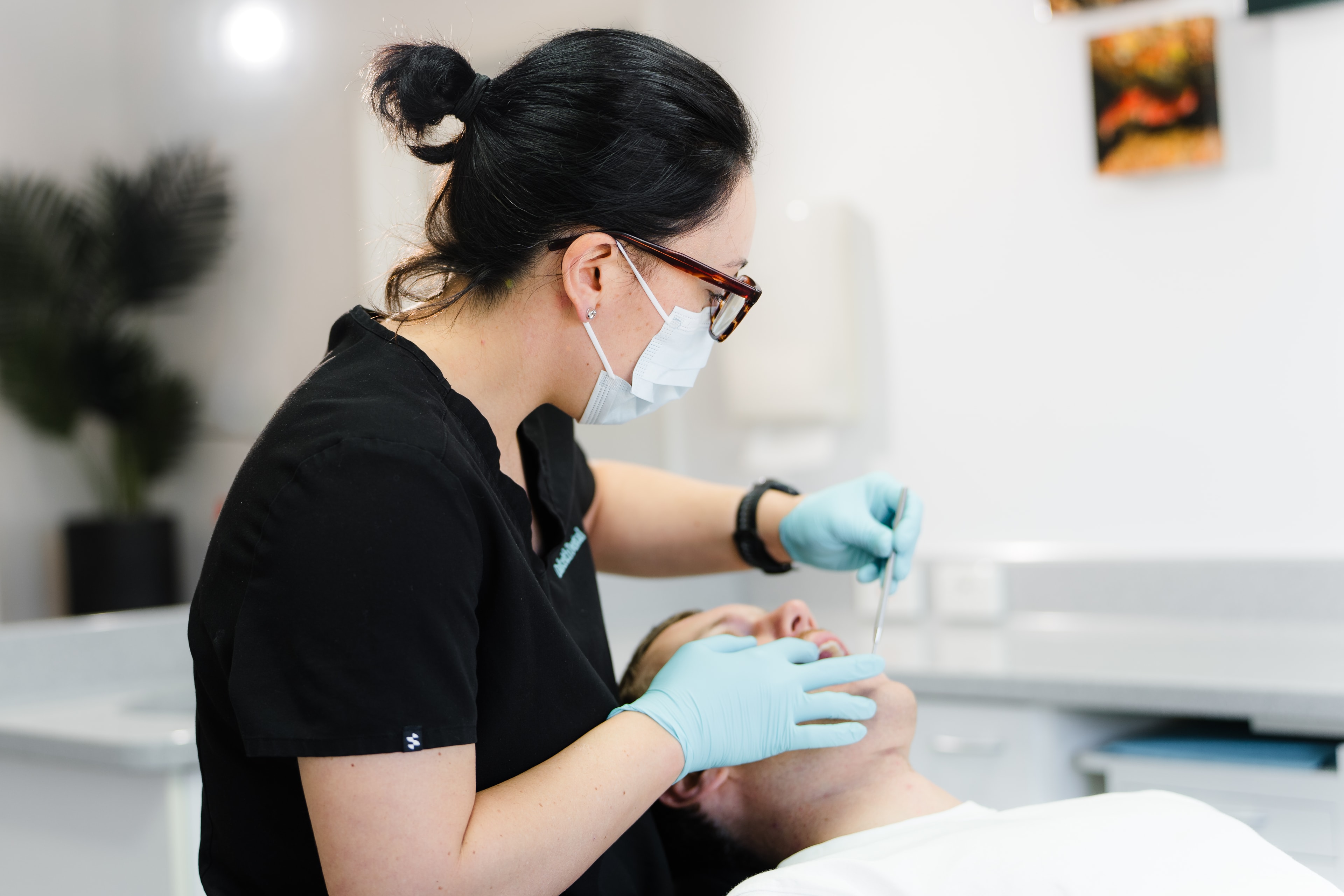 Orthodontics assessment during an appointment at Dalkeith Dental